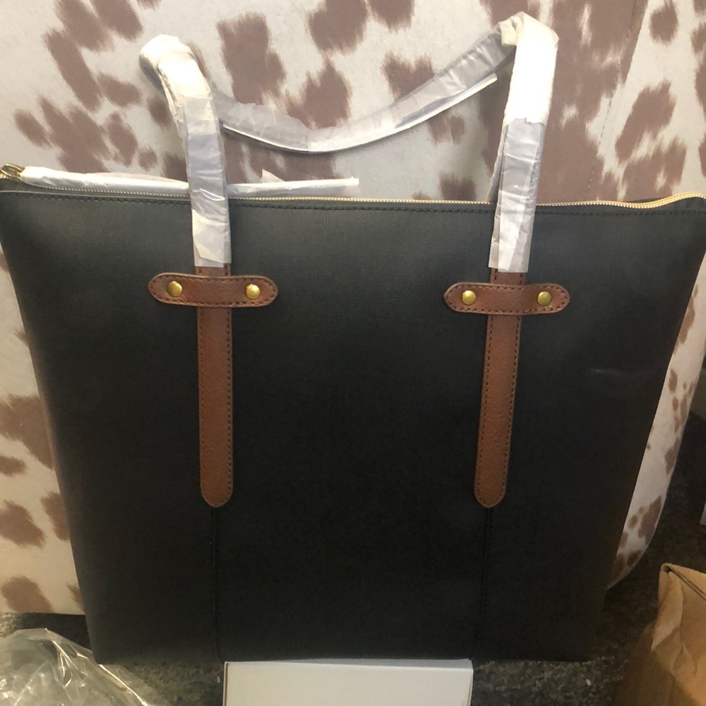 Black Multi Felicity Tote